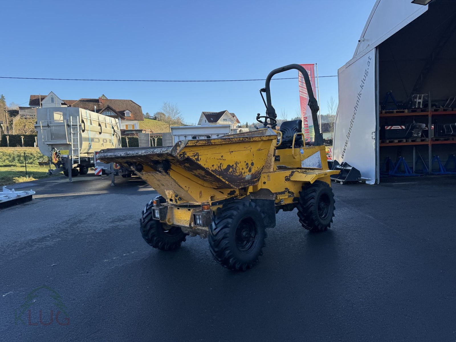 Dumper от тип Thwaites Mach 274-3,5 Allrad Dumper 4x4, Gebrauchtmaschine в Pirching am Traubenberg (Снимка 20)