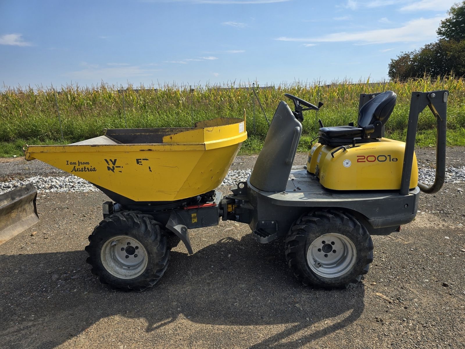 Dumper Türe ait Wacker Neuson 2001, Gebrauchtmaschine içinde Gabersdorf (resim 22)