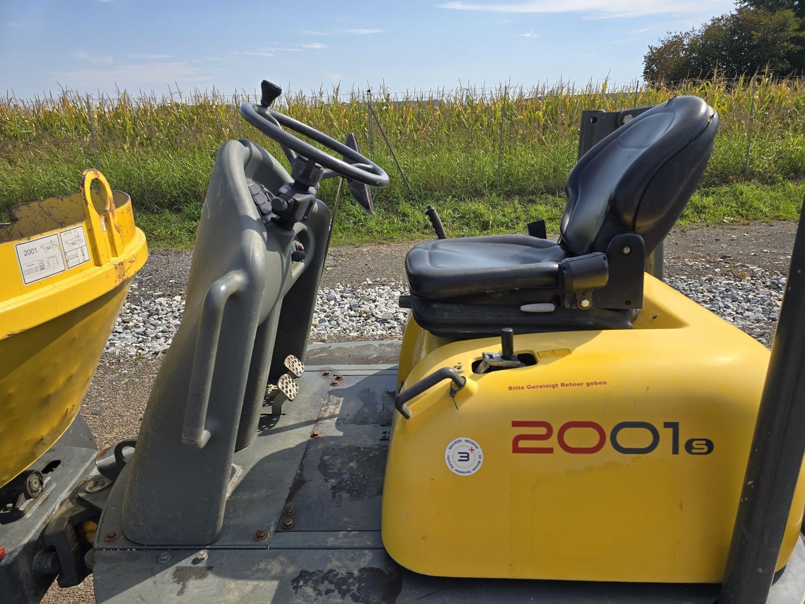 Dumper Türe ait Wacker Neuson 2001, Gebrauchtmaschine içinde Gabersdorf (resim 13)