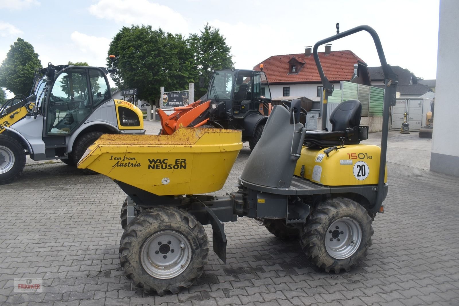 Dumper del tipo Wacker Neuson Neuson 1501 mit Straßenzulassung, Gebrauchtmaschine en Putzleinsdorf (Imagen 1)