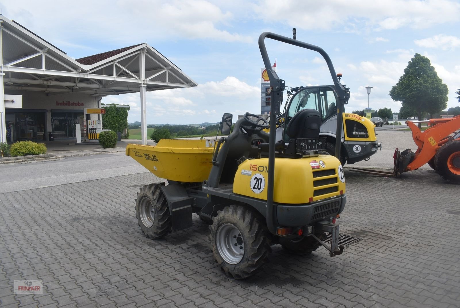 Dumper del tipo Wacker Neuson Neuson 1501 mit Straßenzulassung, Gebrauchtmaschine en Putzleinsdorf (Imagen 3)