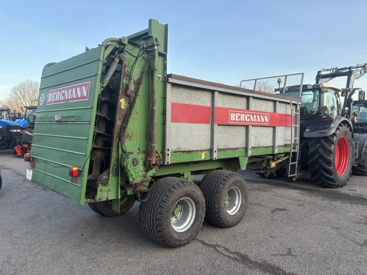 Dungstreuer typu Bergmann Meststrooier, Gebrauchtmaschine v Heerenveen (Obrázok 3)