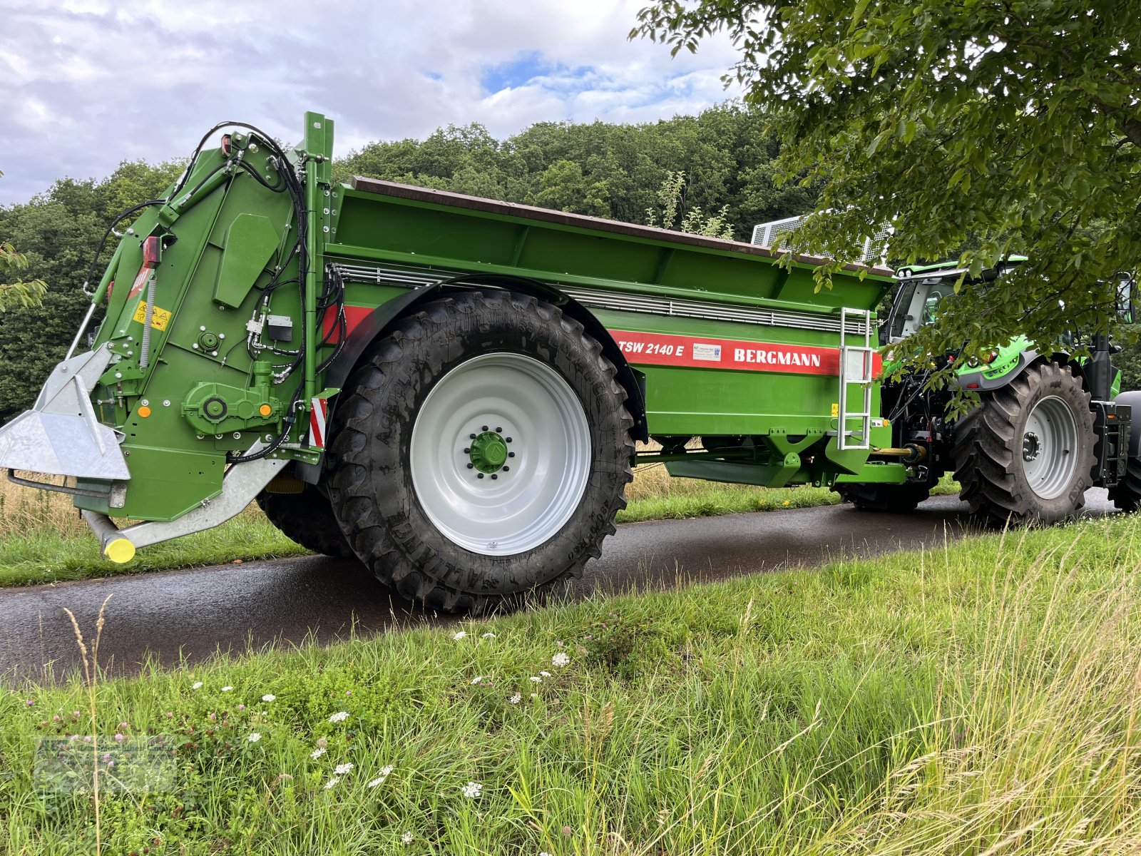 Dungstreuer of the type Bergmann TSW 2140 E, Gebrauchtmaschine in Eppelborn (Picture 2)