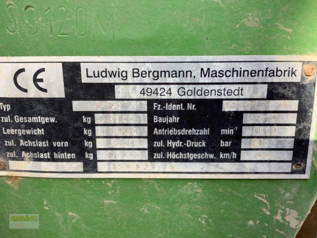 Dungstreuer tip Bergmann TSW 6240 S generalüberholt, Gebrauchtmaschine in Euskirchen (Poză 3)