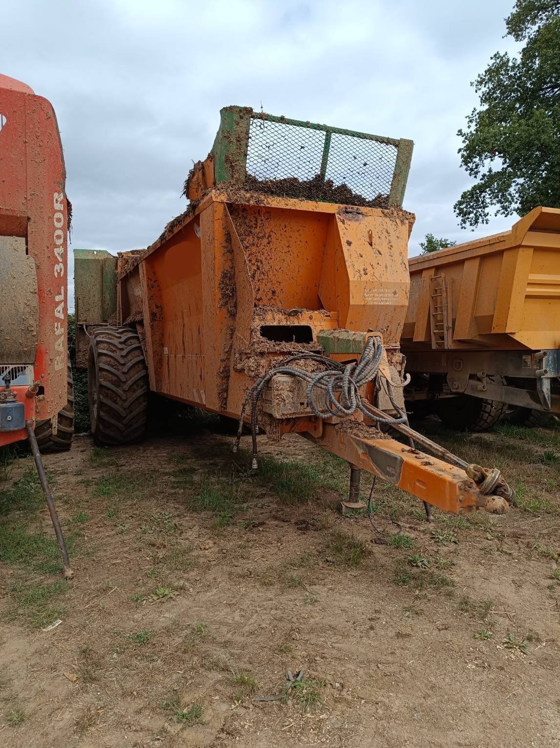 Dungstreuer des Typs Dangreville EPANDEUR, Gebrauchtmaschine in Le Horps (Bild 2)