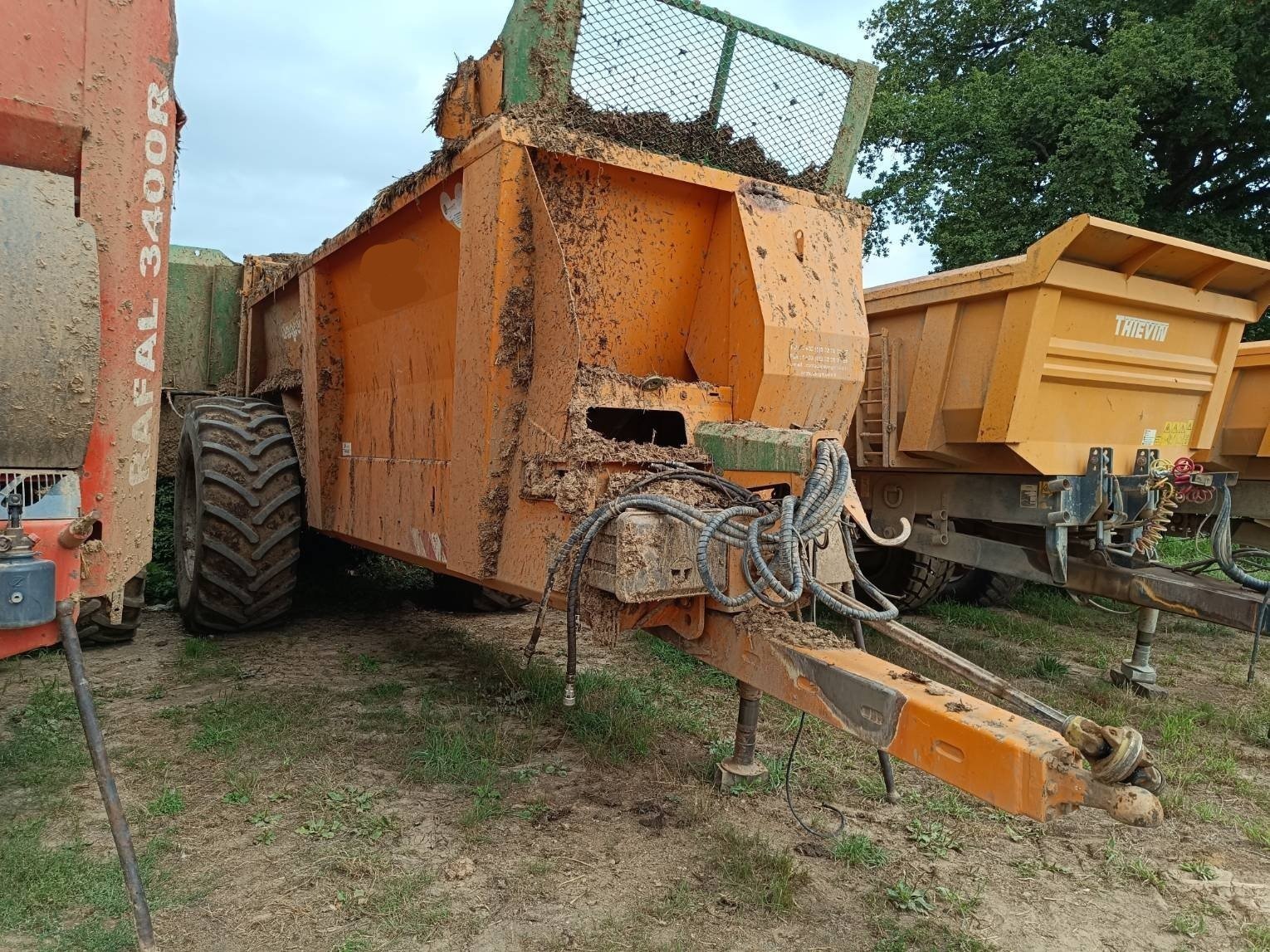 Dungstreuer des Typs Dangreville EPANDEUR, Gebrauchtmaschine in Le Horps (Bild 1)