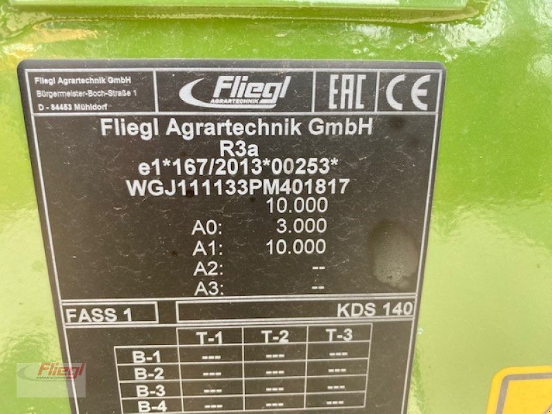 Dungstreuer des Typs Fliegl KDS 140 Muck Control, Gebrauchtmaschine in Mühldorf (Bild 11)