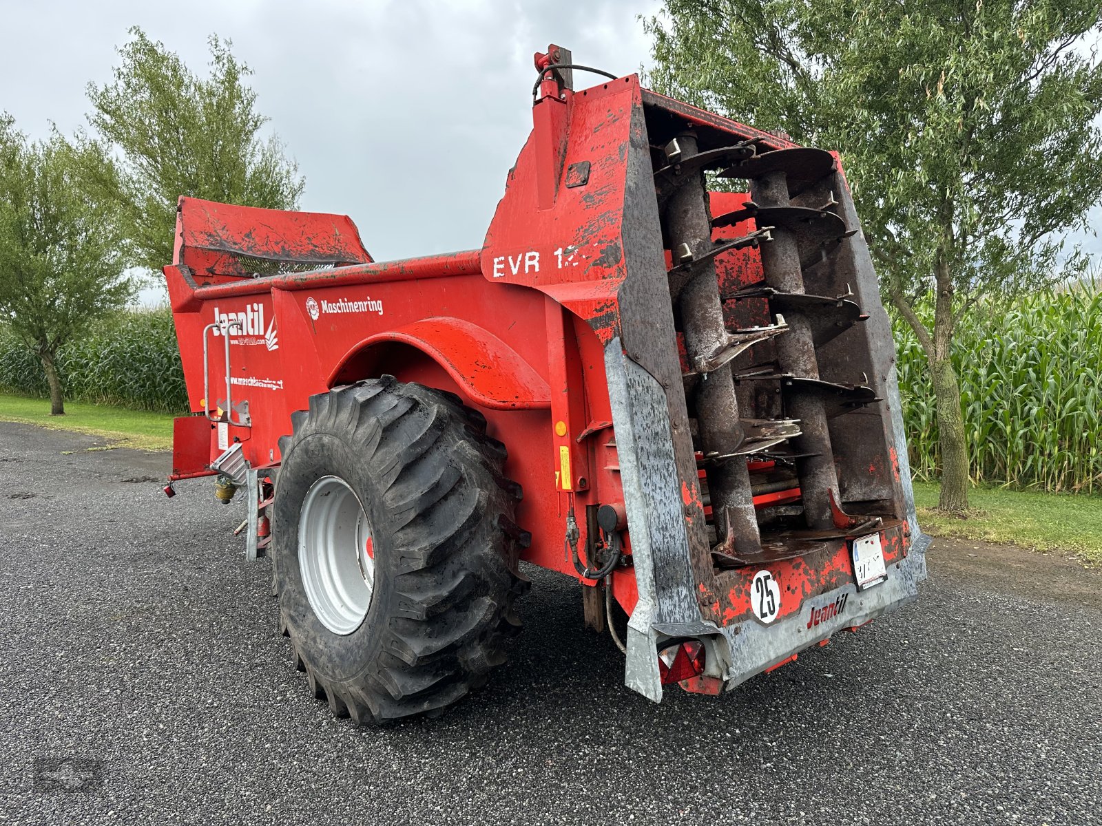 Dungstreuer типа Jeantil EVR 12-8 Einachsstreuer mit Bordhydraulik, Gebrauchtmaschine в Rankweil (Фотография 2)