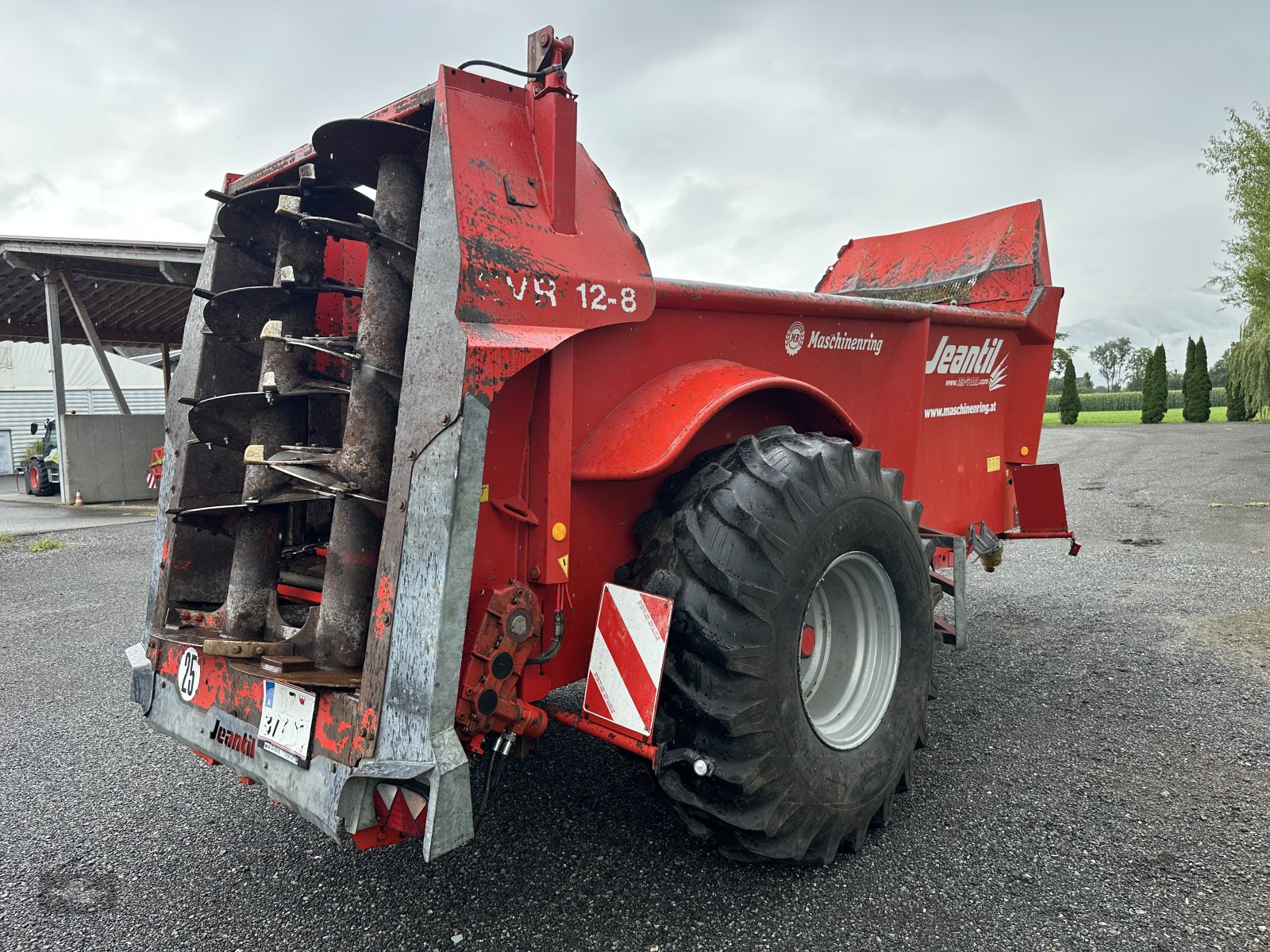 Dungstreuer типа Jeantil EVR 12-8 Einachsstreuer mit Bordhydraulik, Gebrauchtmaschine в Rankweil (Фотография 3)