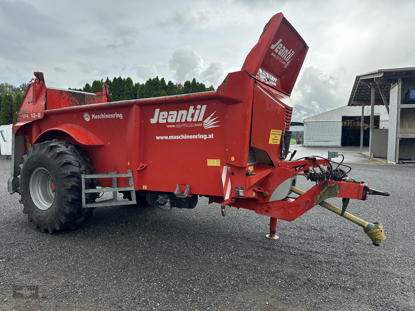 Dungstreuer типа Jeantil EVR 12-8 Einachsstreuer mit Bordhydraulik, Gebrauchtmaschine в Rankweil (Фотография 5)