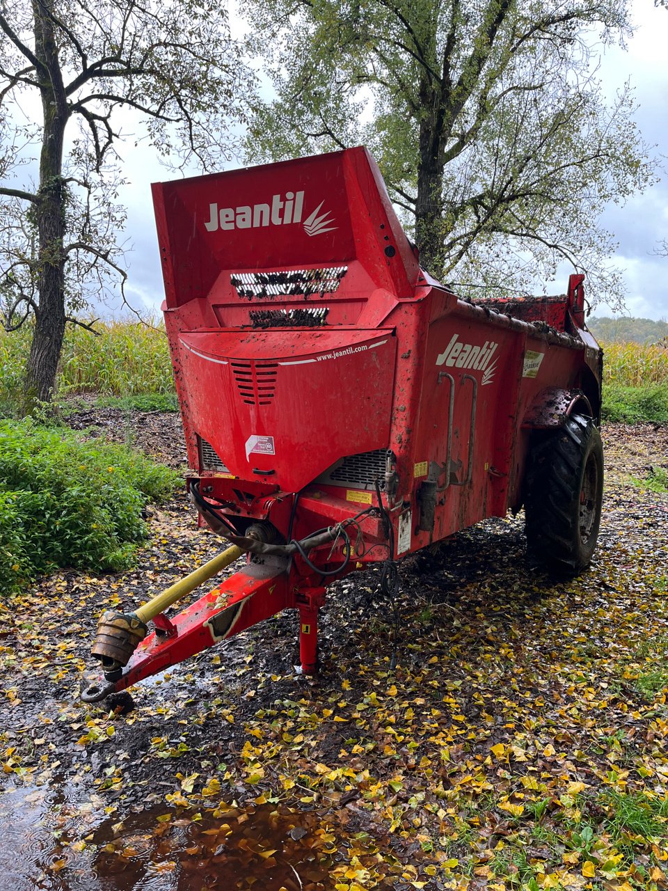 Dungstreuer типа Jeantil Evr 12-8, Gebrauchtmaschine в MORLHON LE HAUT (Фотография 2)