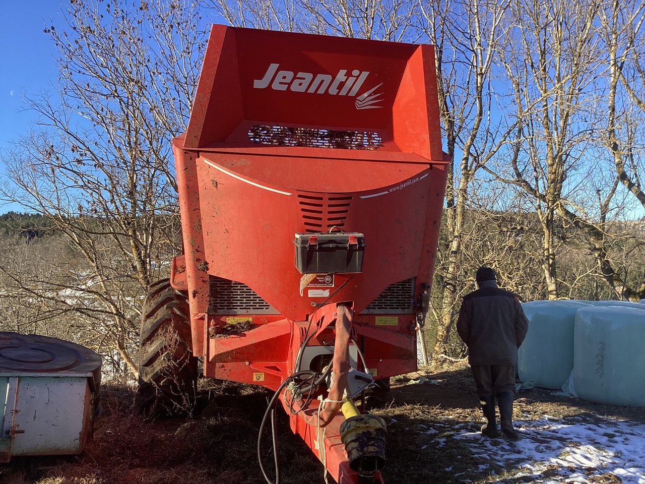 Dungstreuer tip Jeantil Evr 6-10, Gebrauchtmaschine in VERNOUX EN VIVARAIS (Poză 3)