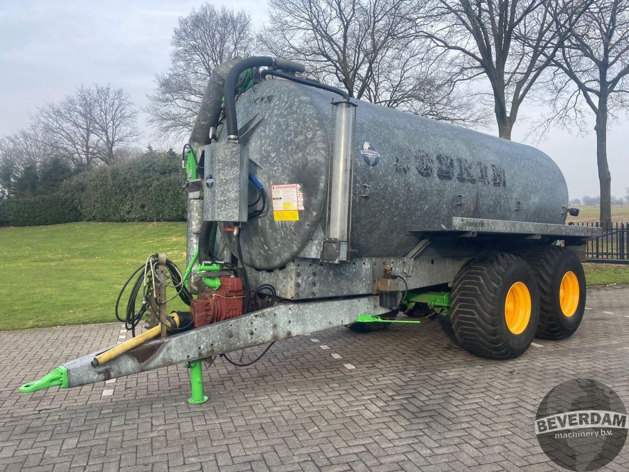 Dungstreuer of the type Joskin 14000 TS, Gebrauchtmaschine in Vriezenveen (Picture 9)