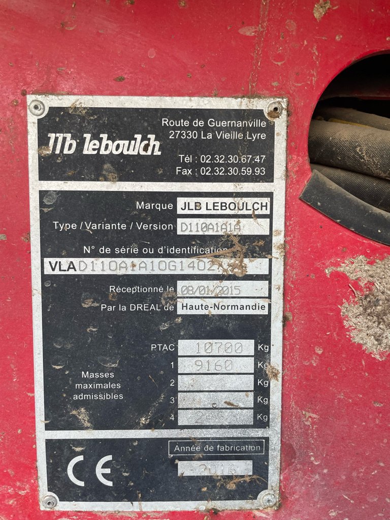 Dungstreuer typu Joskin HVS 43S09, Gebrauchtmaschine v Calmont (Obrázek 8)