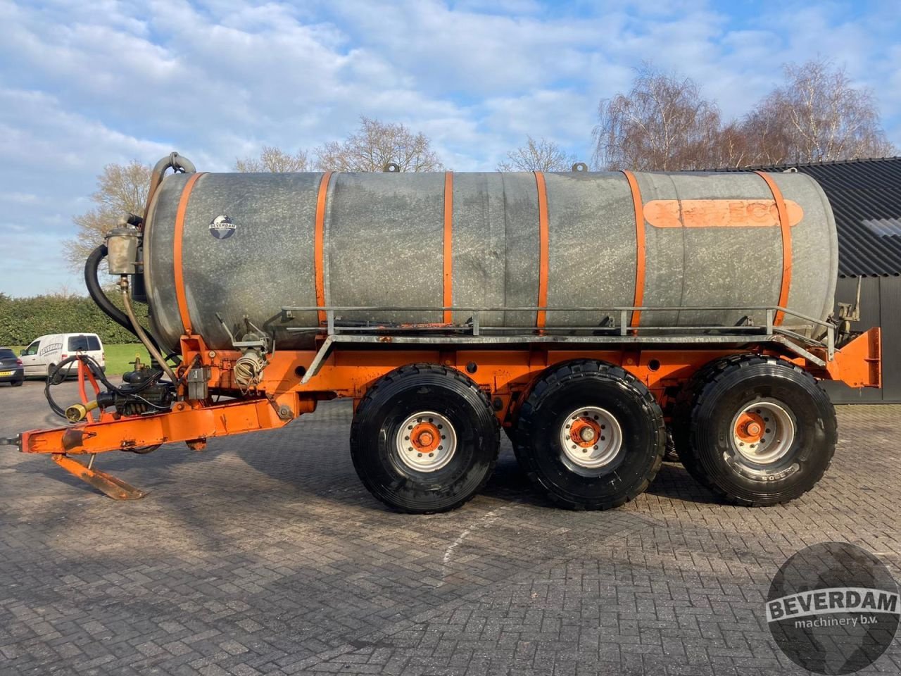 Dungstreuer des Typs Kaweco 18000 SI, Gebrauchtmaschine in Vriezenveen (Bild 3)