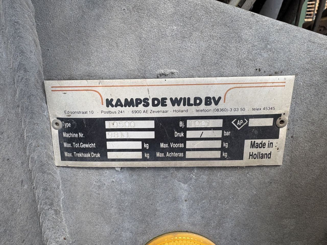 Dungstreuer van het type Kaweco St10500, Gebrauchtmaschine in Meijel (Foto 4)