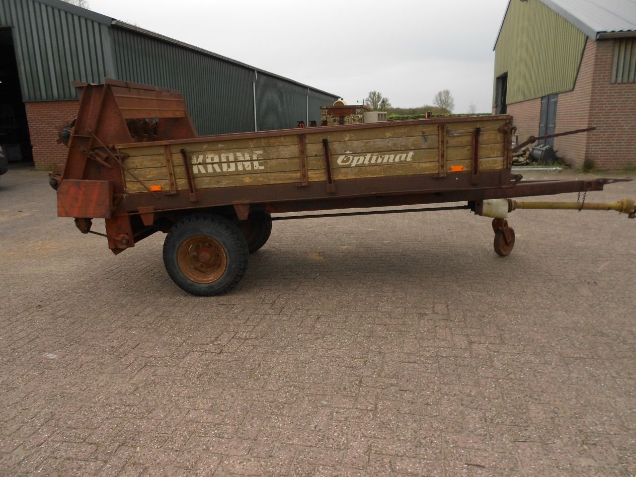 Dungstreuer des Typs Krone 3 ton s, Gebrauchtmaschine in Oirschot (Bild 5)