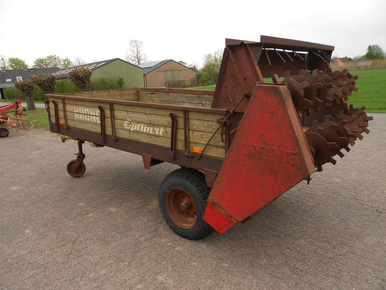 Dungstreuer des Typs Krone 3 ton s, Gebrauchtmaschine in Oirschot (Bild 4)