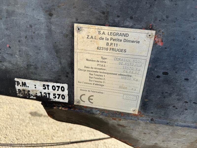 Dungstreuer of the type Legrand CYCLONE 8500, Gebrauchtmaschine in Wargnies Le Grand (Picture 7)