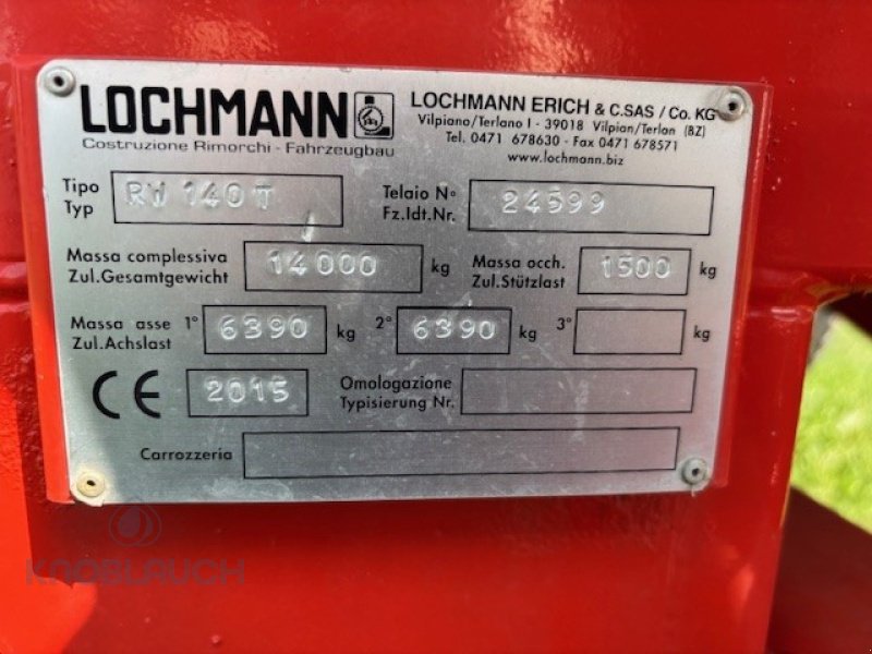 Dungstreuer of the type Lochmann RW140T, Gebrauchtmaschine in Ringsheim (Picture 16)