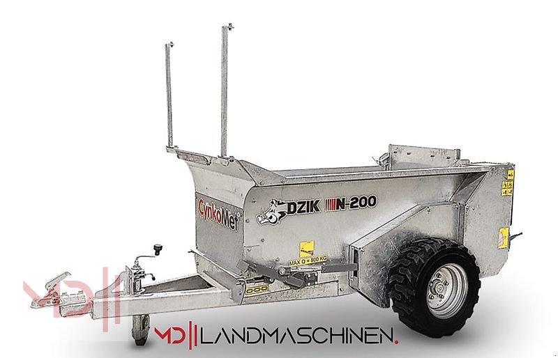 Dungstreuer des Typs MD Landmaschinen CM Miststreuer ,,Dzik´´ N200 1,2t, Neumaschine in Zeven (Bild 7)