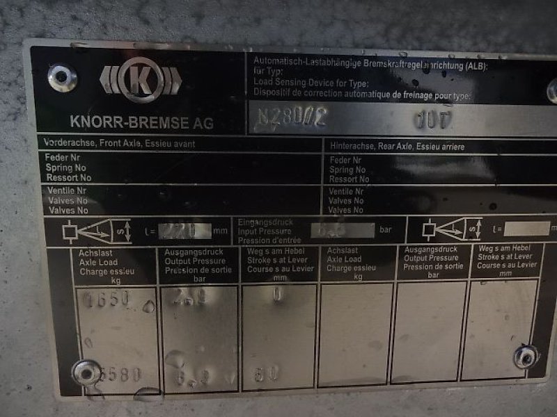 Dungstreuer of the type Metal-Fach N-280/2-Miststreuer-GG -13,6   Tonnen- 2 Kreis - DL Anlage- NEU, Neumaschine in Neureichenau (Picture 23)