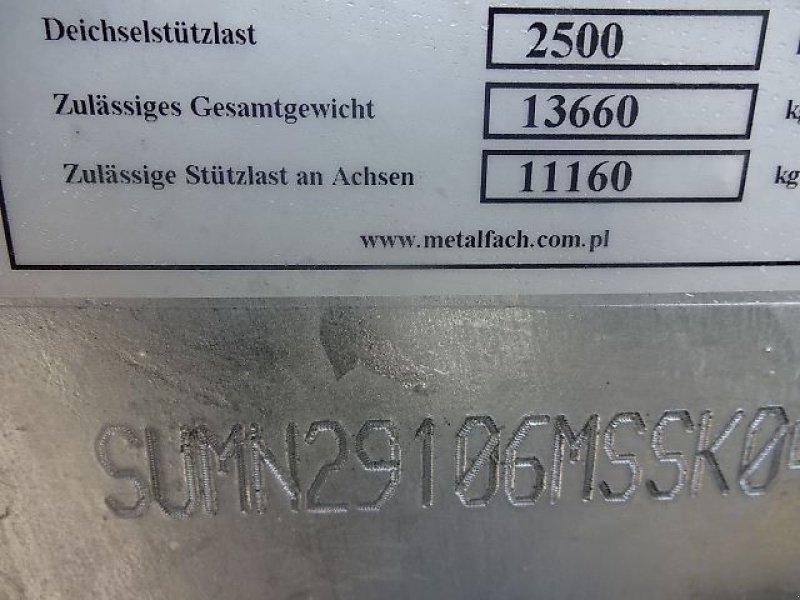 Dungstreuer of the type Metal-Fach N-280/2-Miststreuer-GG -13,6   Tonnen- 2 Kreis - DL Anlage- NEU, Neumaschine in Neureichenau (Picture 13)