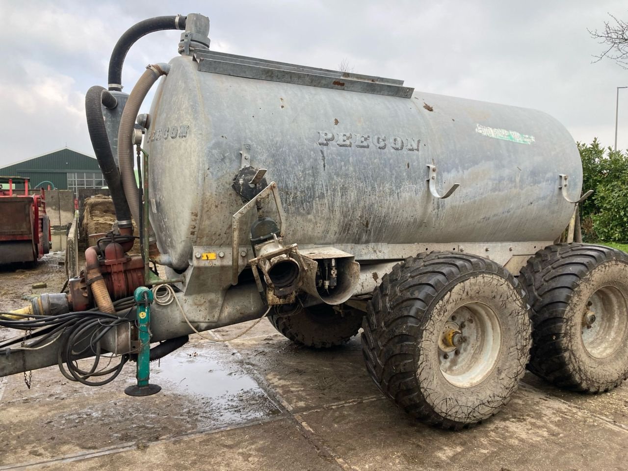 Dungstreuer des Typs Peecon vacuumtank 6200 Ltr., Gebrauchtmaschine in Stolwijk (Bild 2)