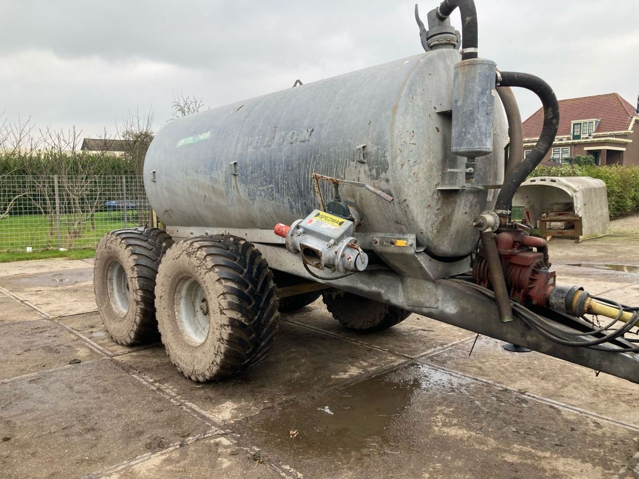Dungstreuer des Typs Peecon vacuumtank 6200 Ltr., Gebrauchtmaschine in Stolwijk (Bild 4)