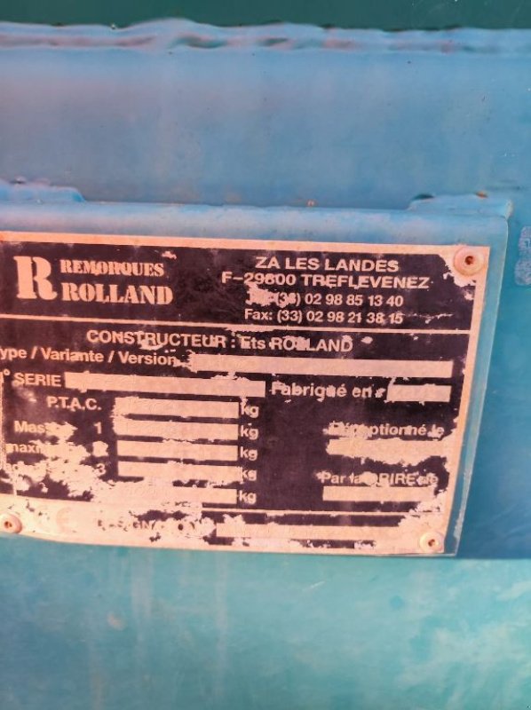 Dungstreuer Türe ait Rolland Rolland ROLLTWIN 175, Gebrauchtmaschine içinde VOVES (resim 8)