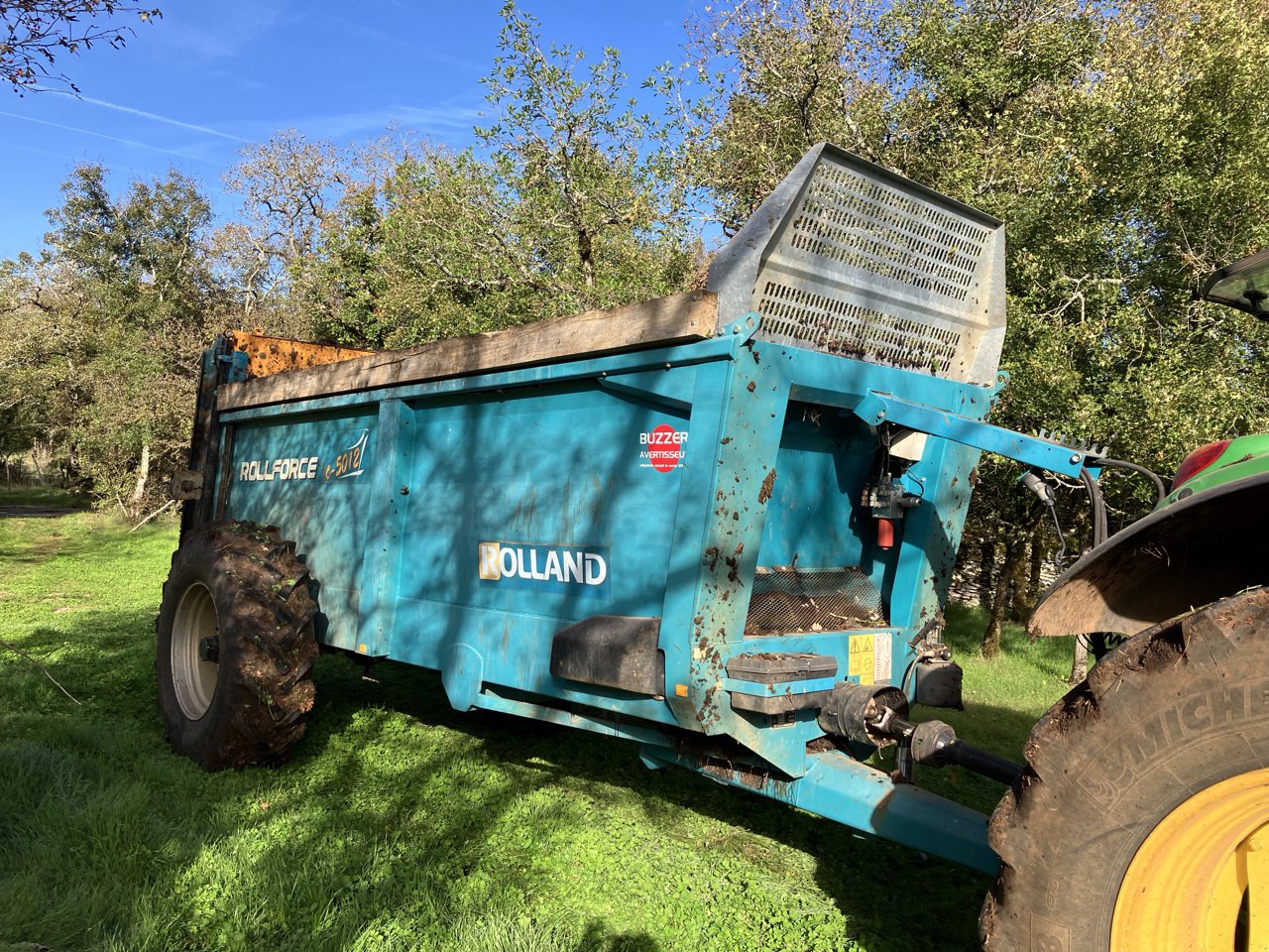 Dungstreuer tip Rolland ROLLFORCE C 5012, Gebrauchtmaschine in MORLHON LE HAUT (Poză 3)
