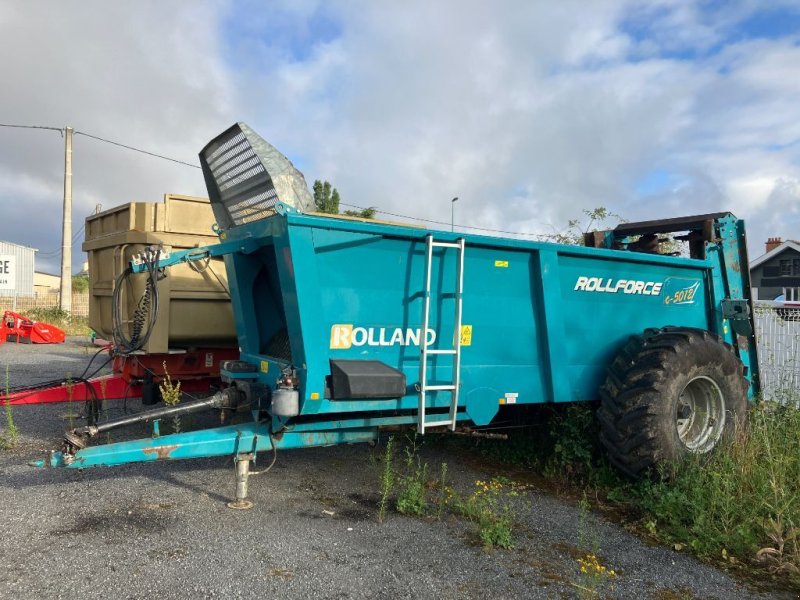 Dungstreuer des Typs Rolland Rollforce-Compact 5012, Gebrauchtmaschine in MORLHON LE HAUT (Bild 1)