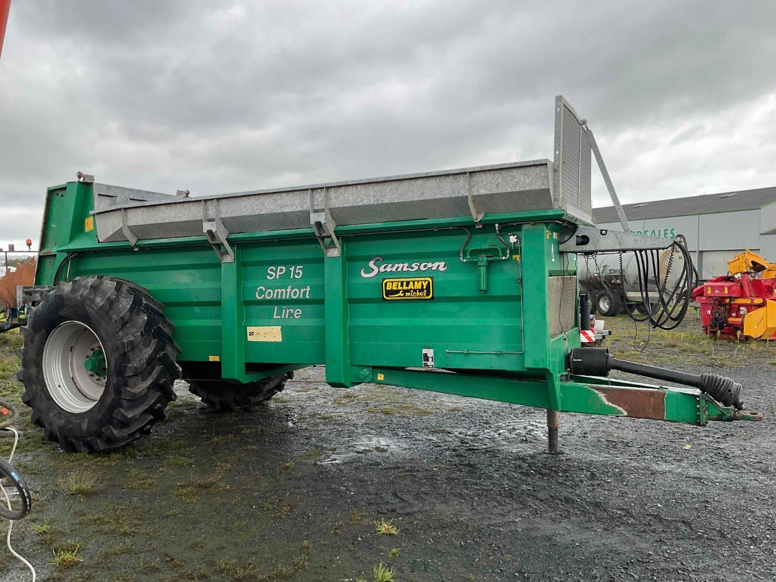 Dungstreuer des Typs Samson Épandeur à fumier SP15 Samsom, Gebrauchtmaschine in SAINT CLAIR SUR ELLE (Bild 4)