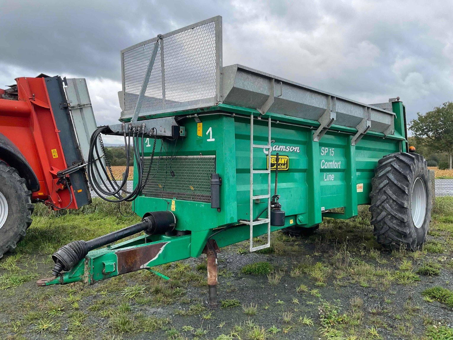 Dungstreuer типа Samson Épandeur à fumier SP15 Samsom, Gebrauchtmaschine в SAINT CLAIR SUR ELLE (Фотография 4)