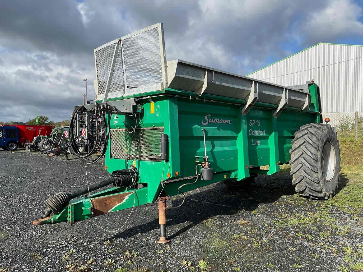 Dungstreuer του τύπου Samson Épandeur à fumier SP15 Samsom, Gebrauchtmaschine σε SAINT CLAIR SUR ELLE (Φωτογραφία 2)