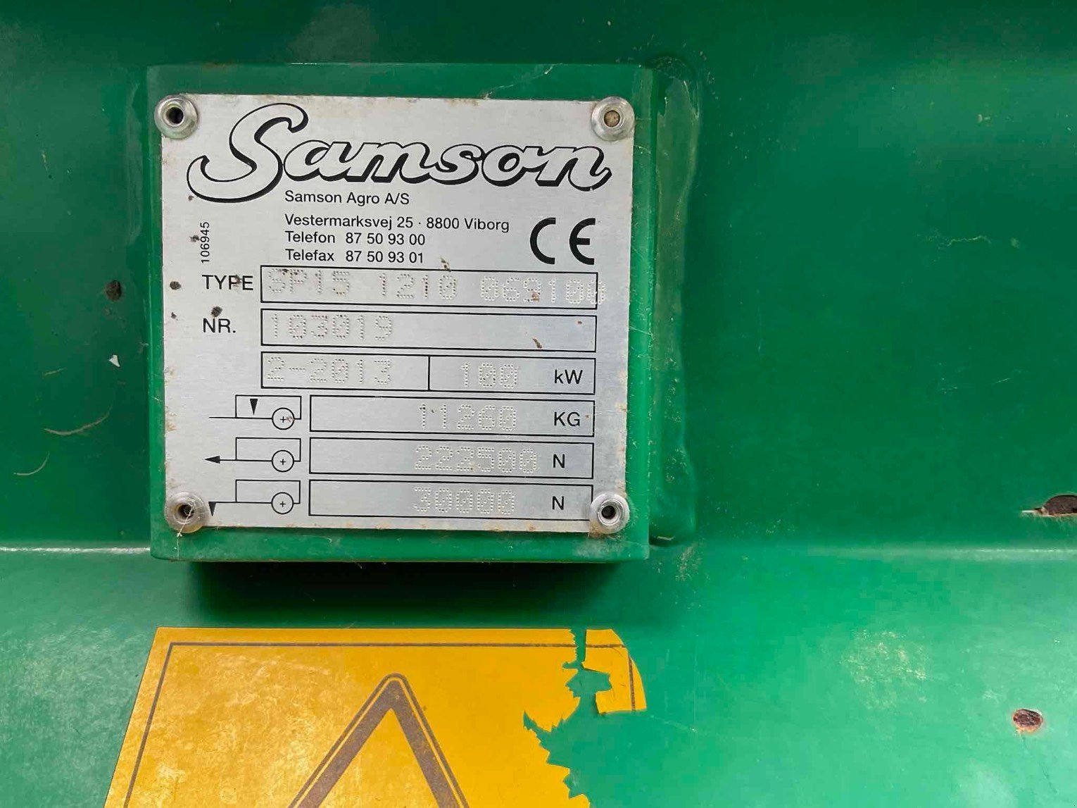 Dungstreuer typu Samson Épandeur à fumier SP15 Samsom, Gebrauchtmaschine v SAINT CLAIR SUR ELLE (Obrázek 11)