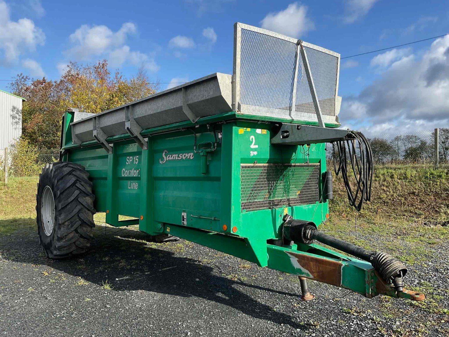 Dungstreuer of the type Samson Épandeur à fumier SP15 Samsom, Gebrauchtmaschine in SAINT CLAIR SUR ELLE (Picture 1)