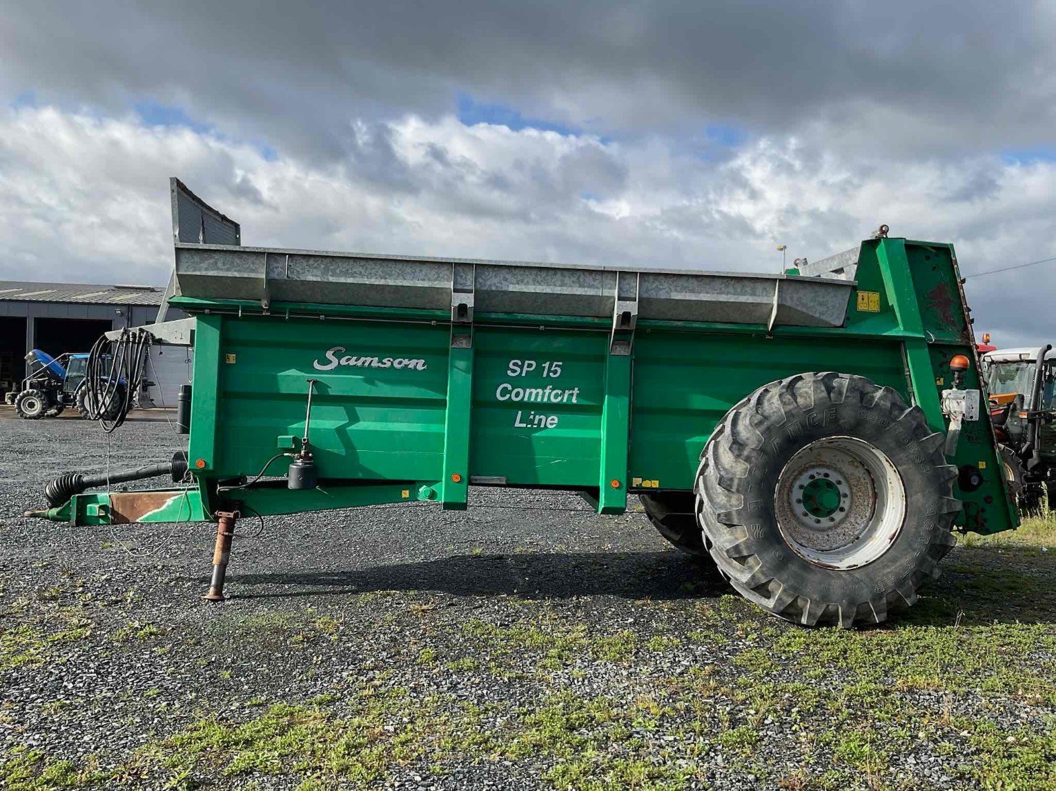 Dungstreuer of the type Samson Épandeur à fumier SP15 Samsom, Gebrauchtmaschine in SAINT CLAIR SUR ELLE (Picture 3)