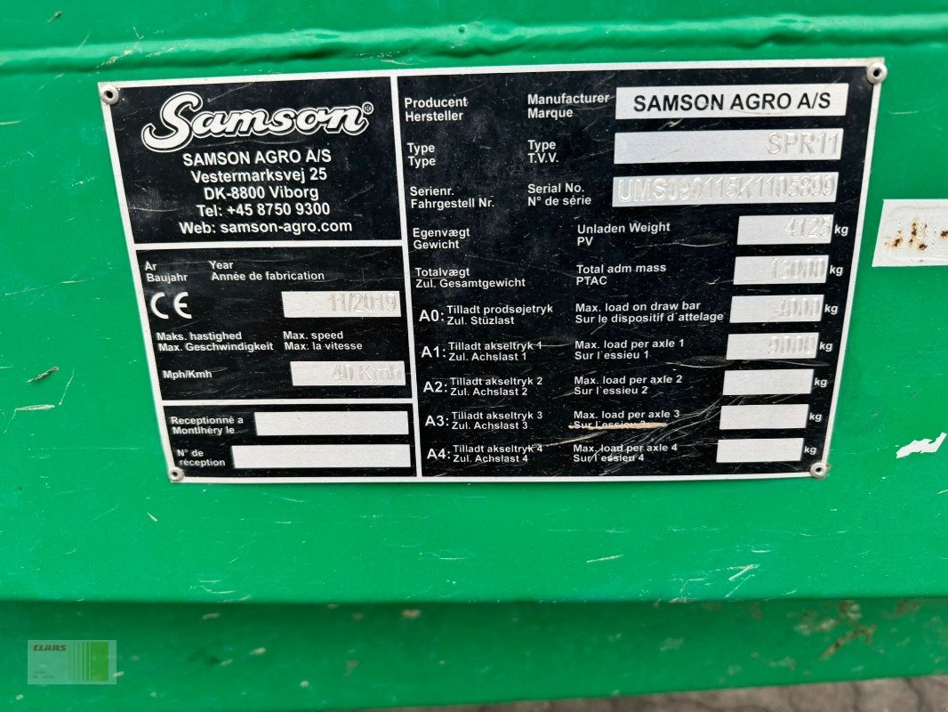 Dungstreuer tipa Samson SP 11, Gebrauchtmaschine u Risum-Lindholm (Slika 16)