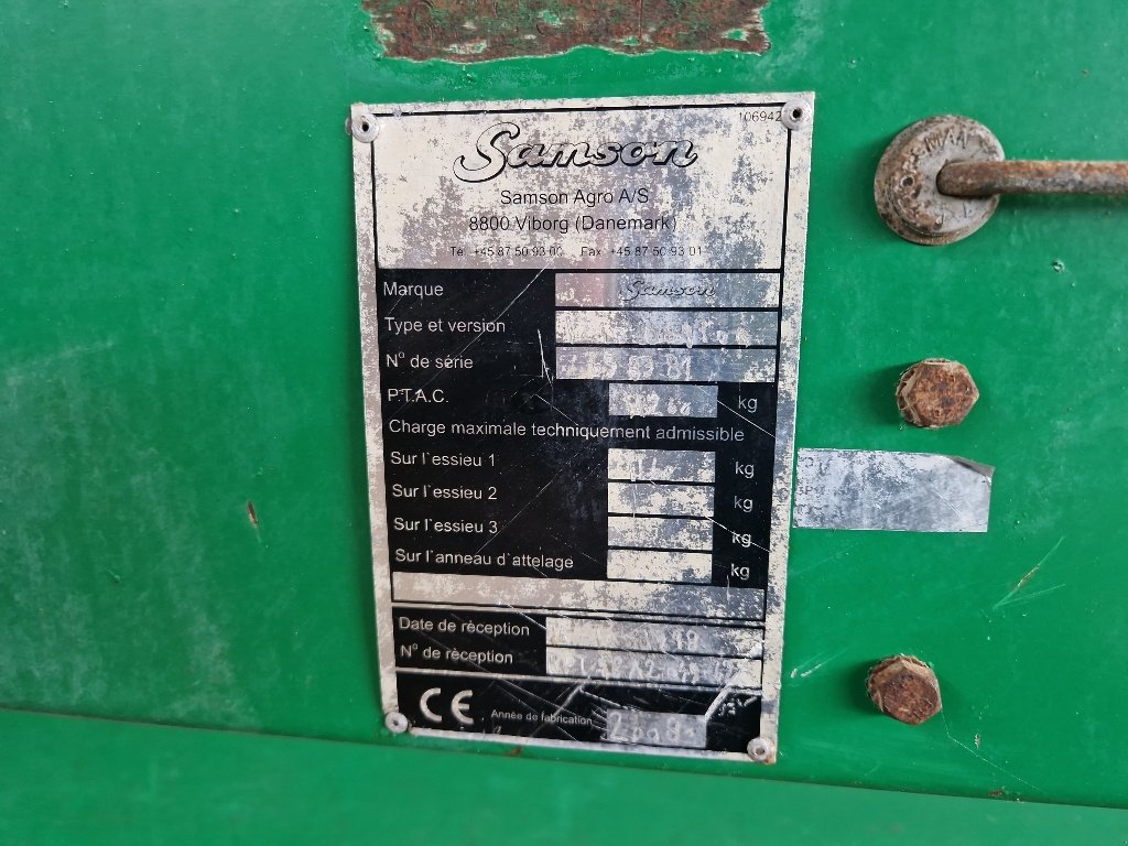 Dungstreuer of the type Samson SP15, Gebrauchtmaschine in BRECEY (Picture 5)