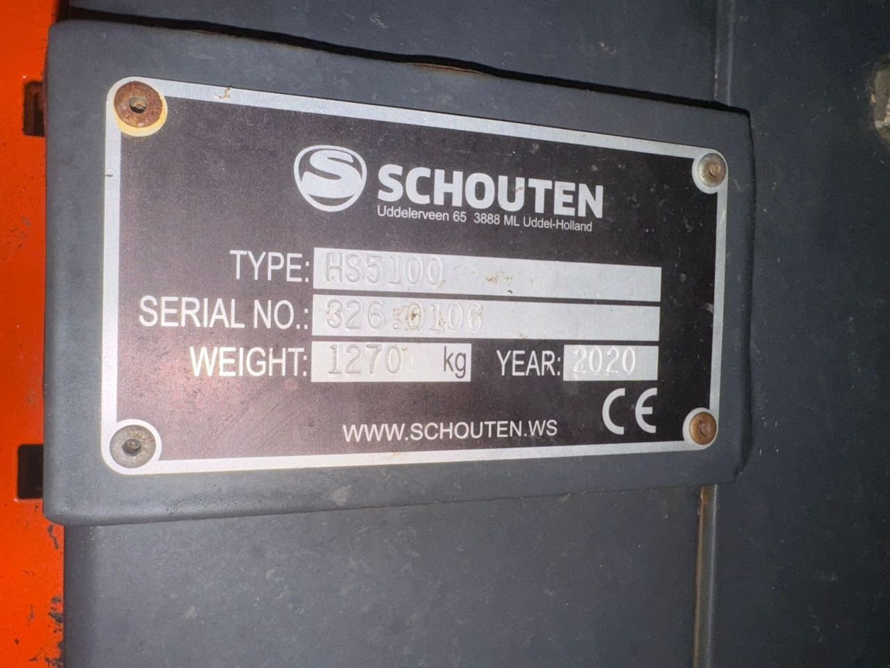 Dungstreuer van het type Schouten Spider SP12260 / HS5100, Gebrauchtmaschine in Vriezenveen (Foto 10)