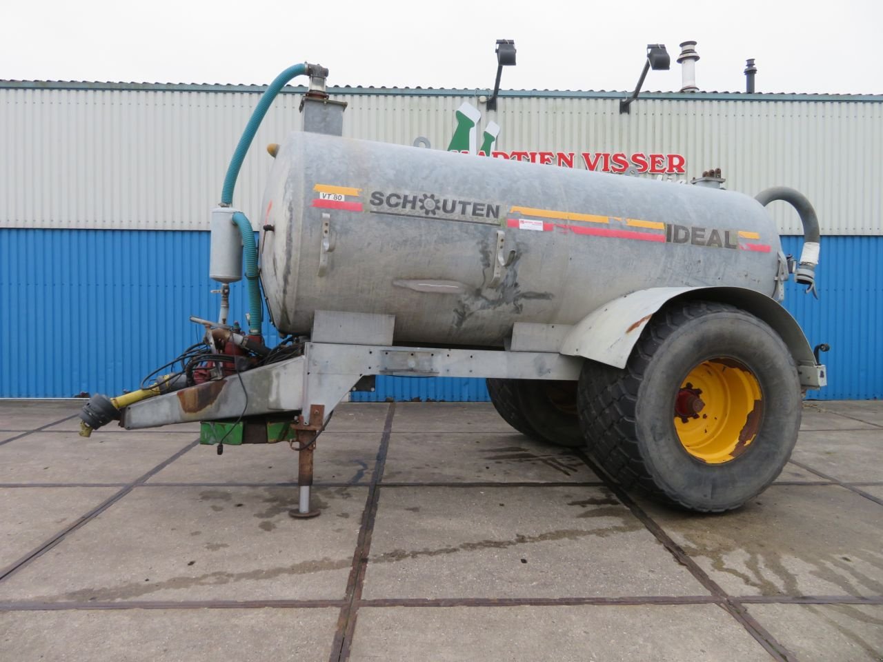 Dungstreuer des Typs Schouten VT80, Gebrauchtmaschine in Joure (Bild 1)