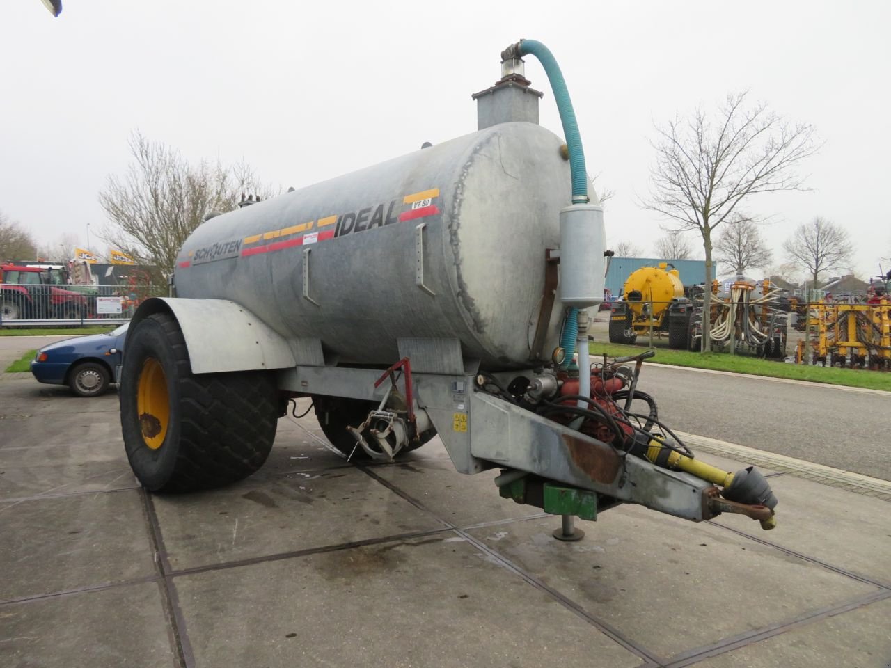 Dungstreuer des Typs Schouten VT80, Gebrauchtmaschine in Joure (Bild 4)