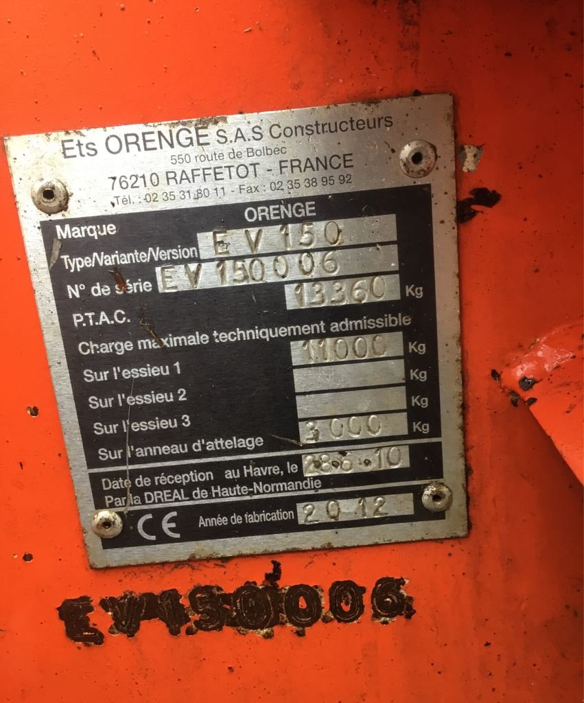 Dungstreuer typu Sonstige EV150, Gebrauchtmaschine v les hayons (Obrázek 8)