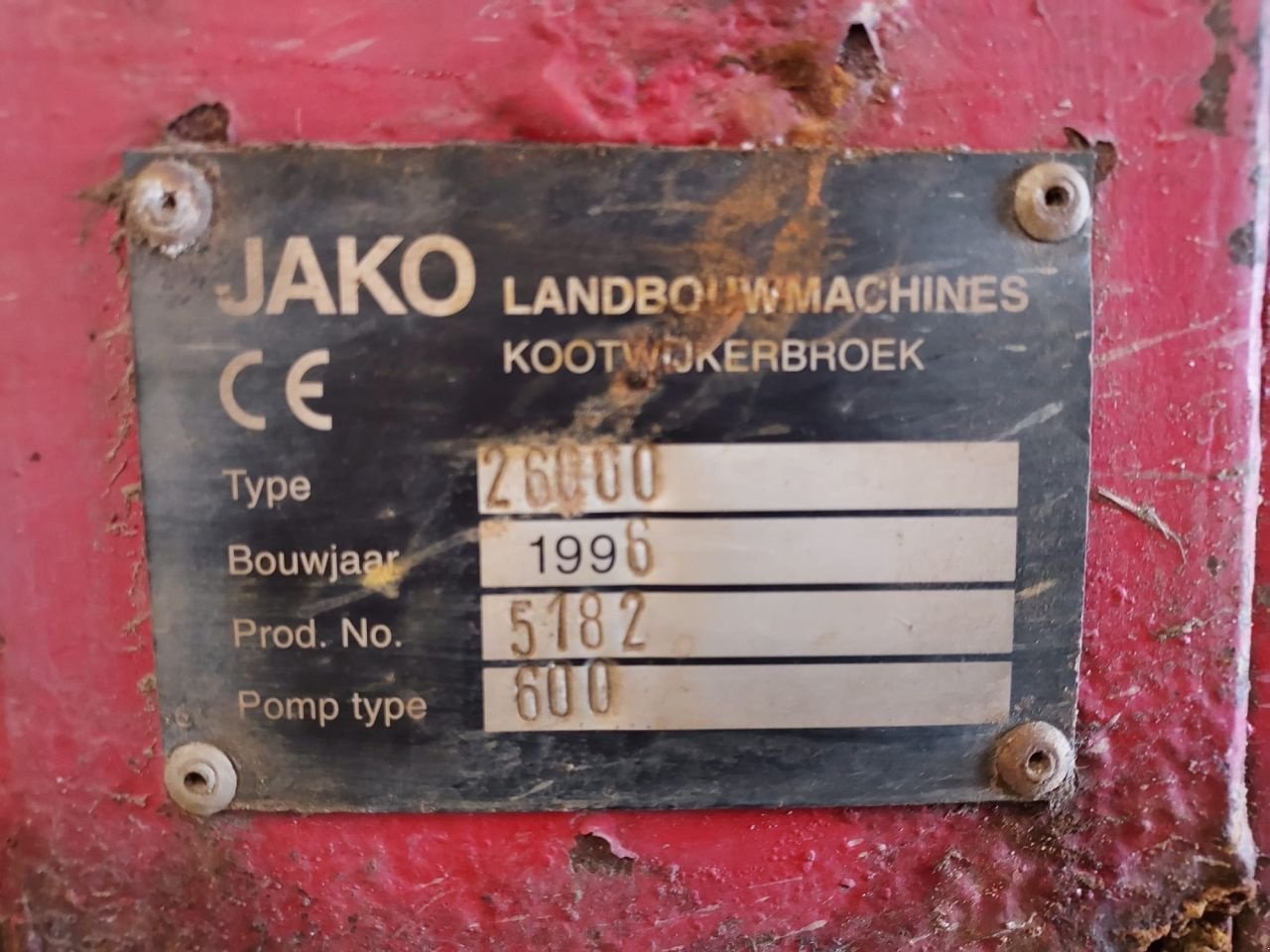 Dungstreuer tip Sonstige Jako 26000, Gebrauchtmaschine in Wapenveld (Poză 10)