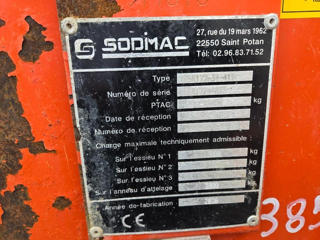 Dungstreuer a típus Sonstige Rafal 3300, Gebrauchtmaschine ekkor: COULVAIN (Kép 6)