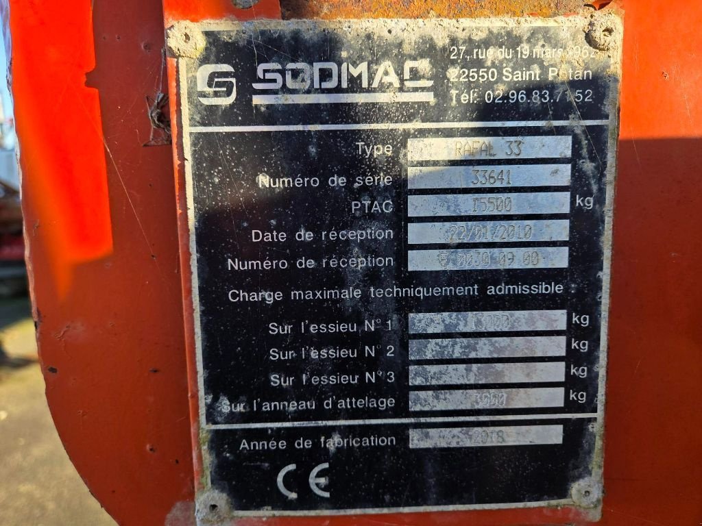 Dungstreuer typu Sonstige Rafal 3300, Gebrauchtmaschine w SAINTENY (Zdjęcie 5)