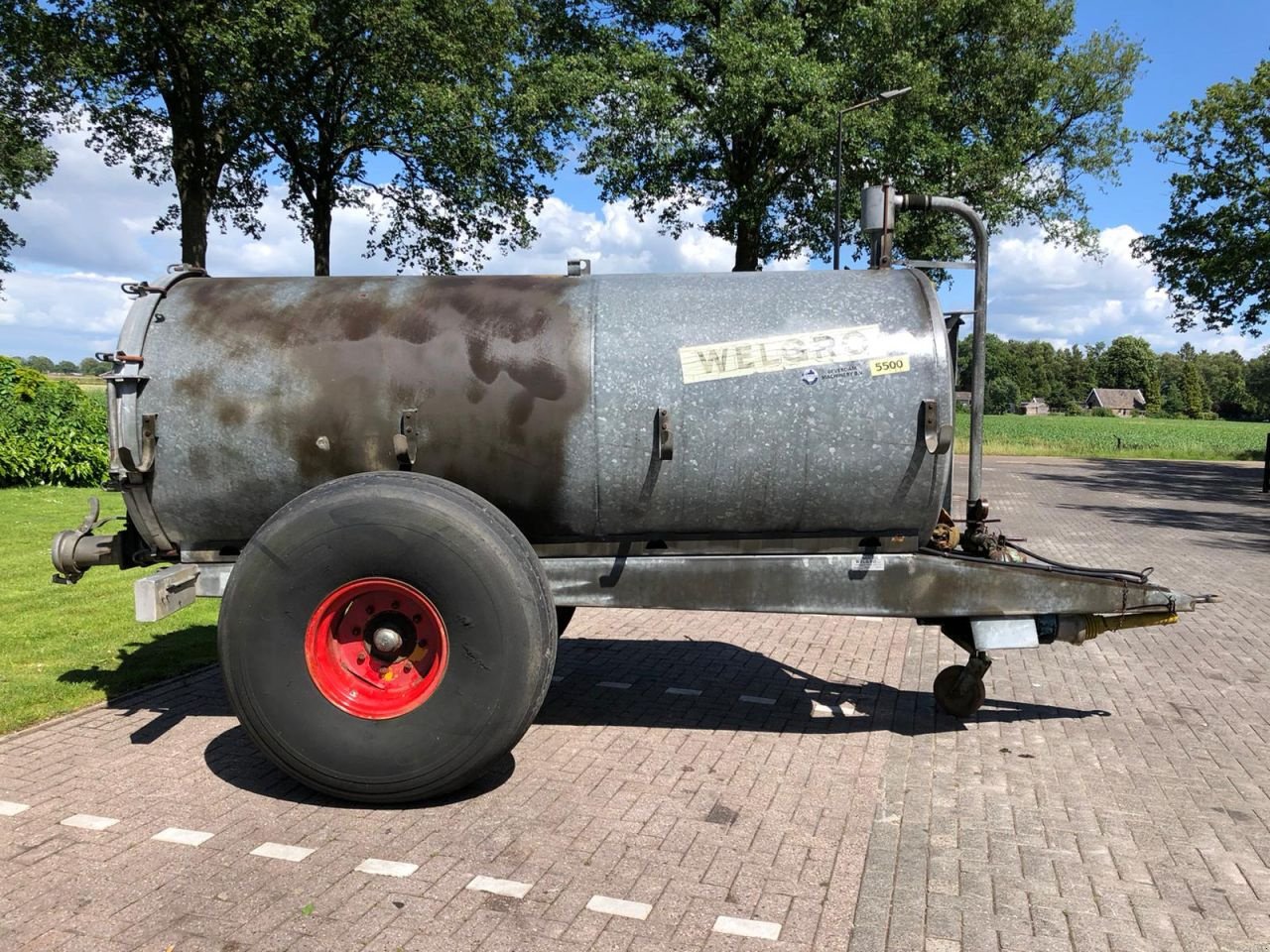 Dungstreuer des Typs Sonstige Welgro Welgro Welgro 5500 Watertank, Gebrauchtmaschine in Vriezenveen (Bild 5)