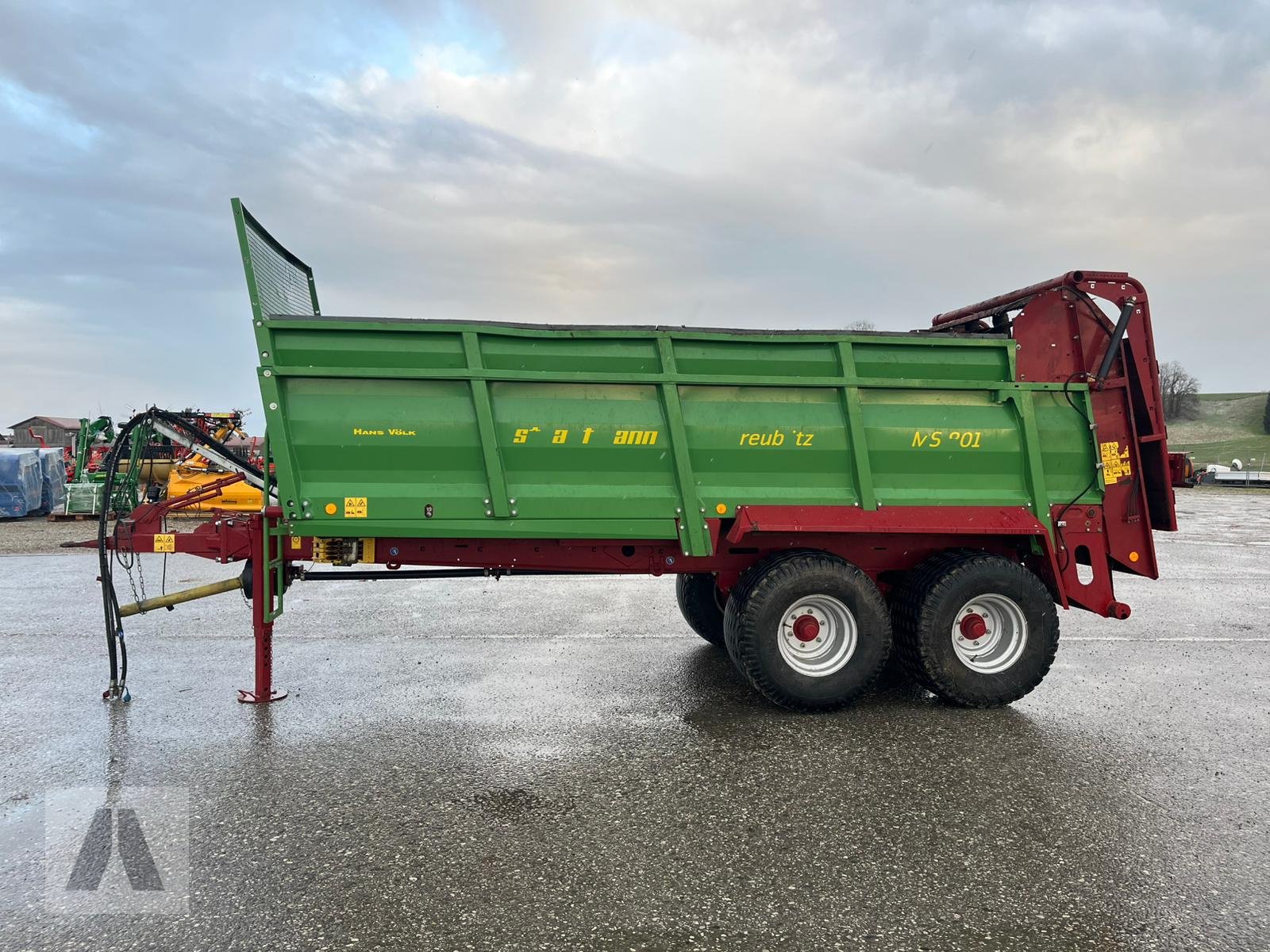 Dungstreuer типа Strautmann MS 801, Gebrauchtmaschine в Antdorf (Фотография 3)