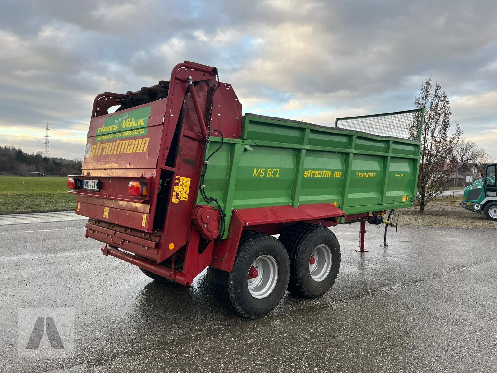 Dungstreuer типа Strautmann MS 801, Gebrauchtmaschine в Antdorf (Фотография 7)